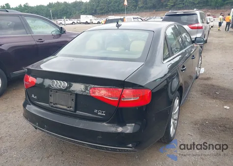 2014 Audi A4 2.0T Premium from USA, damaged, VIN WAUBFAFL2EA093424